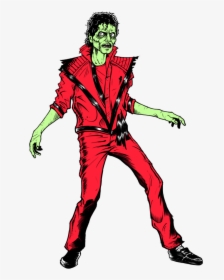 Moonwalk Cartoon Thriller Drawing - Michael Jackson Thriller Png, Transparent Png, Transparent PNG
