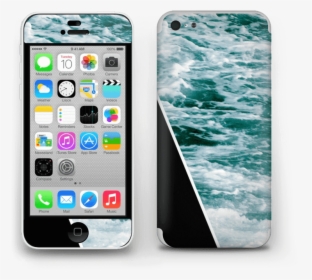 Black Water Skin Iphone 5c - Iphone 5c, HD Png Download, Transparent PNG