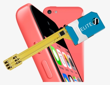 Magicsim Elite - Iphone 5c - Iphone 5c Dual Sim Adapter, HD Png Download, Transparent PNG