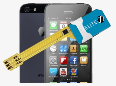 Magicsim Elite - Iphone - Iphone 5, HD Png Download, Transparent PNG