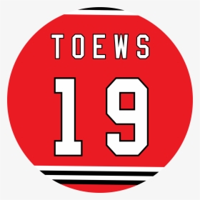 Jonathan Toews Home Jersey By Puckstyle - Placa De Mão Dupla, HD Png Download, Transparent PNG