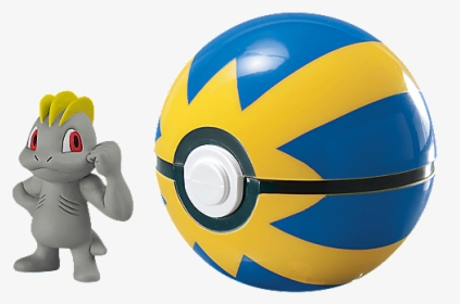 Machop Quick Ball - Pokemon Figurki, HD Png Download, Transparent PNG