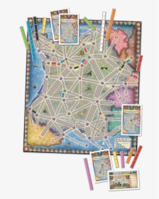 Ticket To Ride France And Old West, HD Png Download, Transparent PNG