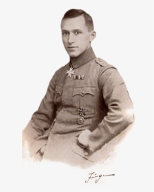 Ernst Jünger In First World War Uniform From Storm - Ernst Junger, HD Png Download, Transparent PNG