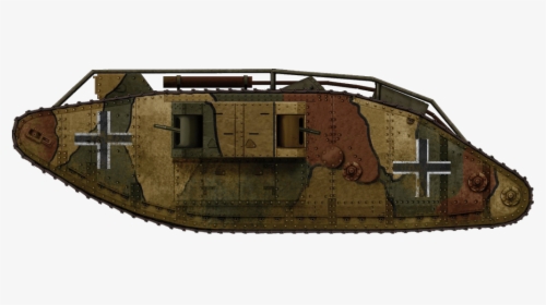 Beutepanzerwagen Iv Female - Tanque Da Primeira Guerra Mundial, HD Png Download, Transparent PNG