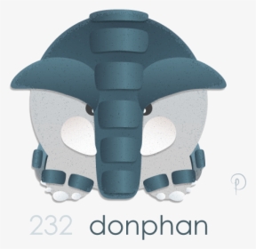 Donphan  the Armored Elephant Pokemon And My Choice - Face Mask, HD Png Download, Transparent PNG