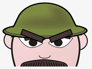 Angry Soldier Clipart, HD Png Download, Transparent PNG