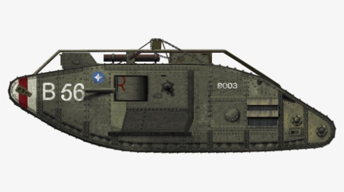 Tank Mark V Named Barrhead - Mark V Tank, HD Png Download, Transparent PNG