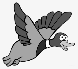 Transparent Mallard Png - Flying Duck Clip Art, Png Download, Transparent PNG