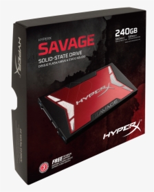Hyperx Savage Ssd Phison Ps3110-s10 , Png Download - Hyperx Savage 480gb Ssd, Transparent Png, Transparent PNG