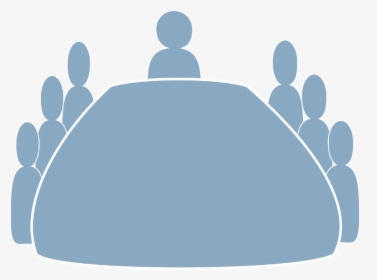An Illustration Of People Meeting Around An Conference - Church Council, HD Png Download, Transparent PNG