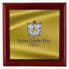 Sigma Gamma Rho Jewelry Box - Picture Frame, HD Png Download, Transparent PNG