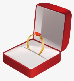 Transparent Wedding Ring Clipart - Wedding Ring Box Transparent, HD Png Download, Transparent PNG