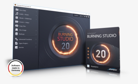 Ashampoo Burning Studio 20 Licence Key, HD Png Download, Transparent PNG