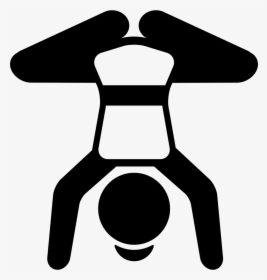 Girl In Handstands Position Flexing Legs, HD Png Download, Transparent PNG