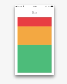 Flex - React Native Layout Flex, HD Png Download, Transparent PNG