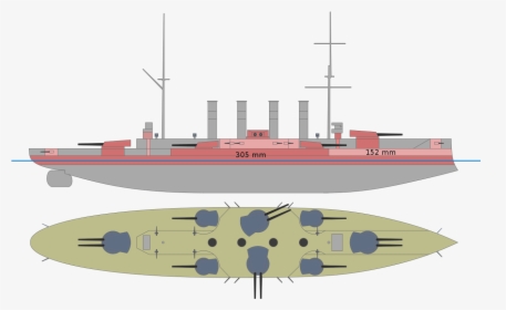 Cuniberti Ideal Battleship, HD Png Download, Transparent PNG