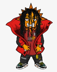 Chief Keef Glo Gang Logo, HD Png Download, Transparent PNG