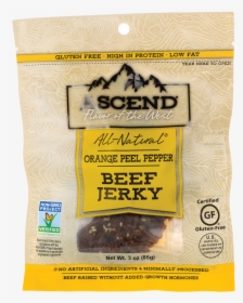 Golden Valley Natural Ascend All Natural Beef Jerky - Non-gmo Project, HD Png Download, Transparent PNG