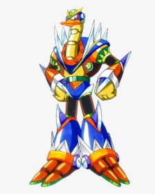 No Caption Provided - Megaman X2 Overdrive Ostrich, HD Png Download, Transparent PNG
