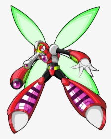 Megaman X Corrupted Neurohack Mosquito, HD Png Download, Transparent PNG