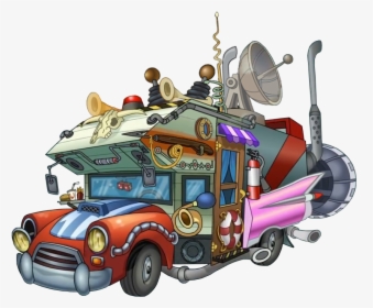 Zombies Wiki - Crazy Dave Time Machine, HD Png Download, Transparent PNG