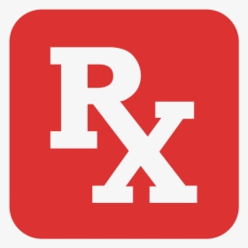 Red Rx Icon - Medical Prescription, HD Png Download, Transparent PNG