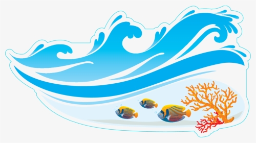 Transparent Wave Emoji Png - Beach Waves Png Clipart, Png Download, Transparent PNG