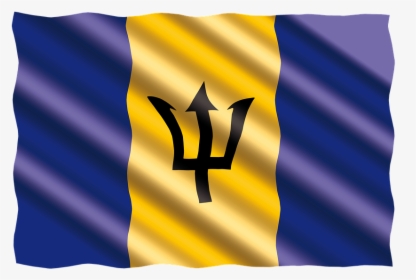 International, Flag, Barbados - Barbados Flag Png, Transparent Png, Transparent PNG