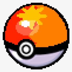 Pokeball Sprite Pokemon Fan Made Cliparts Transparent - Pokeball Png, Png Download, Transparent PNG