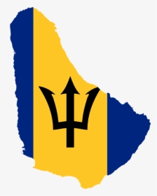 Barbados Flag Island, HD Png Download, Transparent PNG
