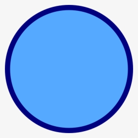 Blue Circle With Border, HD Png Download, Transparent PNG