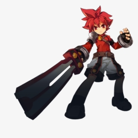 Young Game Character Big Sword, HD Png Download, Transparent PNG