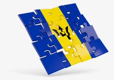 Square Puzzle Flag - European Union Flag Puzzle, HD Png Download, Transparent PNG