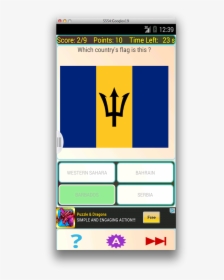 Barbados Flag, HD Png Download, Transparent PNG