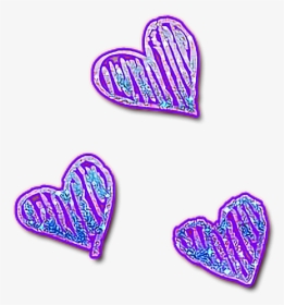 #hearts #corazones #love #mys#amor #lavanda #purple - Corazones Con Escarcha Png, Transparent Png, Transparent PNG