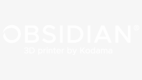 Obsidian 3d Printing Logo, HD Png Download, Transparent PNG