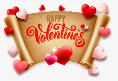 Happy Valentines Day Hd Image Free Transparent Png - Happy Valentines Day Clipart, Png Download, Transparent PNG
