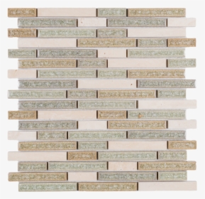 Linear Pattern White Travertine Mixed With Blue, Green - Brickwork, HD Png Download, Transparent PNG