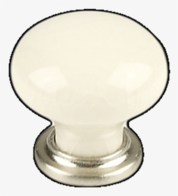 Knob, 1 3/8 Inch Diameter, Satin Nickel/cream Crackle - Pokeball, HD Png Download, Transparent PNG