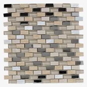 Naturals Beige Mixed Material Gloss Wall Mosaic Tile - Tiles Stone Png, Transparent Png, Transparent PNG
