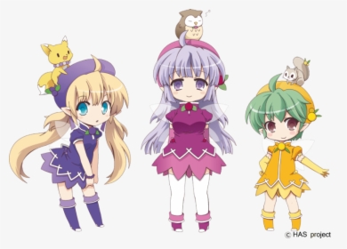 Anime Character Png - リトル ベリーズ, Transparent Png, Transparent PNG