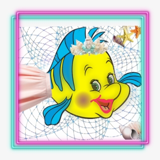 Flounder From The Little Mermaid, HD Png Download, Transparent PNG