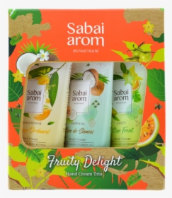 Sabai-arom Fruity Delight Hand Cream Trio Set - Box, HD Png Download, Transparent PNG