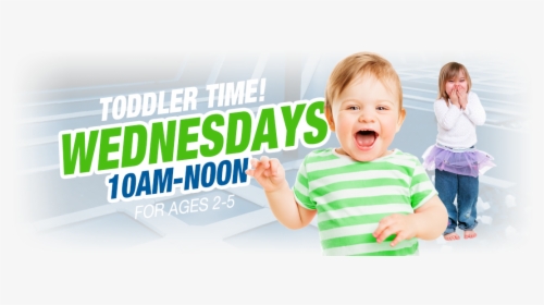 Wednesdays From 10am To Noon - Toddler, HD Png Download, Transparent PNG