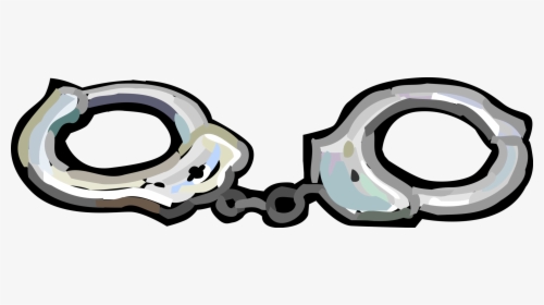 Vector Illustration Of Handcuffs Physical Restraint, HD Png Download, Transparent PNG