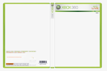 Unknown Xbox 360 Box Template [online Image] , Png - Xbox 360, Transparent Png, Transparent PNG
