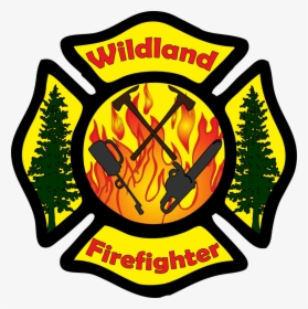 Wildland Firefighter Maltese Cross - Generic Fire Department Logo, HD Png Download, Transparent PNG
