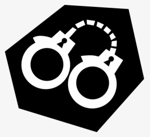 Handcuff Clipart Law Enforcement - Handcuffs, HD Png Download, Transparent PNG