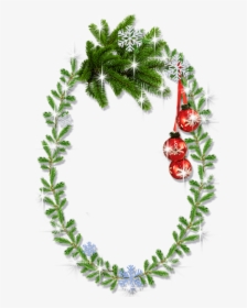 Christmas Holly Borders And Frames Png Download - Transparent Holiday Wreath Clip Art Free, Png Download, Transparent PNG